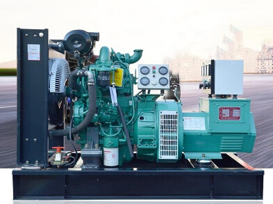 碾子山全新上柴50kw大型柴油发电机组